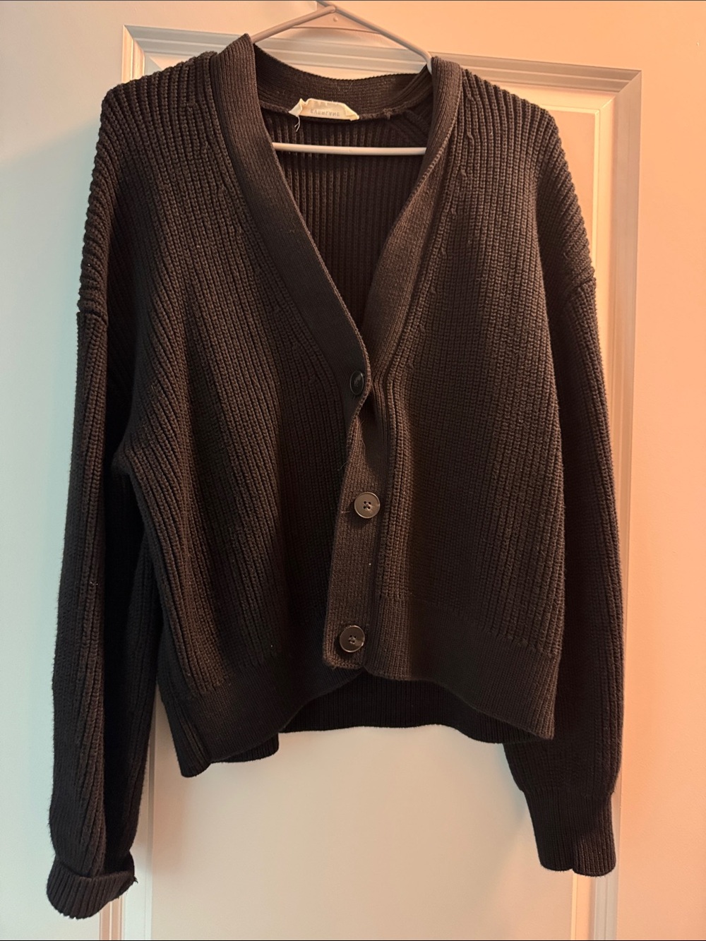 Everlane Boxy everyday cardigan